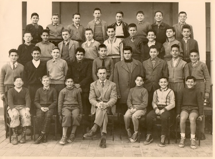 1955 - 4 eme   1955-1956 - Lycee laperine