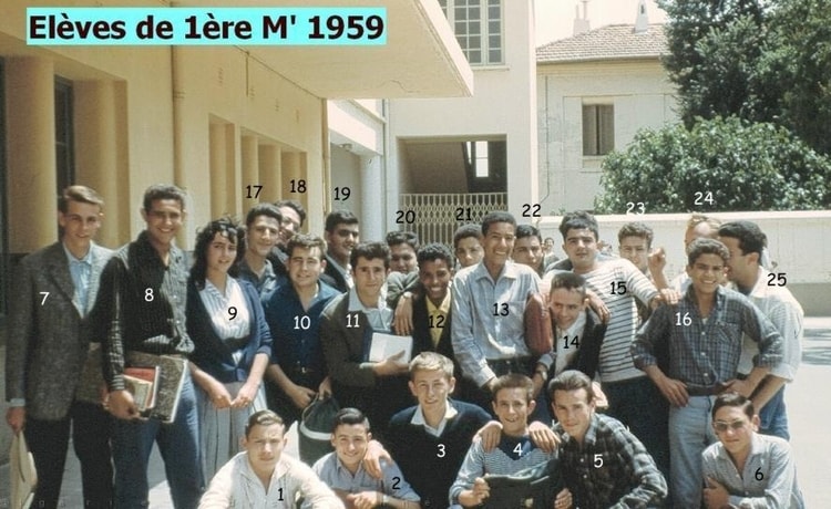 1970 - 1ere m' - Lycee laperine