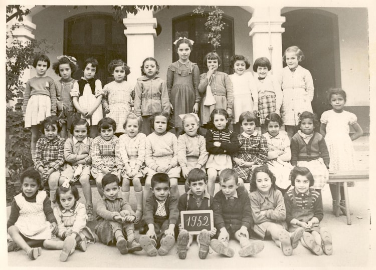 1952 - Garderie  pendant les vacances - Ecole thiers