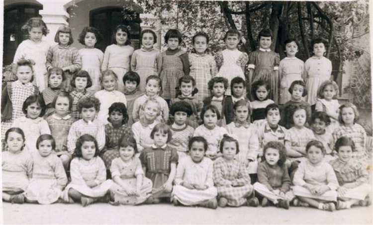 1953 - CP - Ecole thiers
