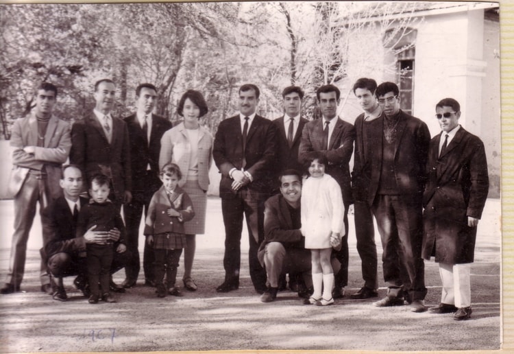 1967 - Personnel Enseignant de l'Ecole Claude Bernard - Thiers - Ecole  Ibn Badis actuellement - Ecole thiers
