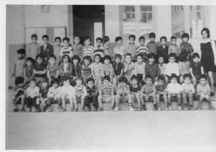 1972 -  1 anné primaire - Ecole voltaire