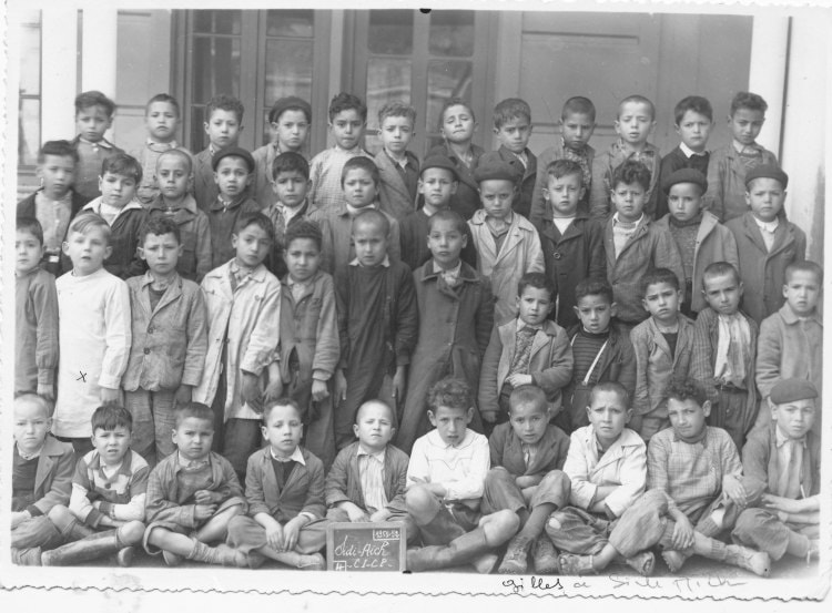 1956 - Cours préparatoire - Ecole communale sidi aich