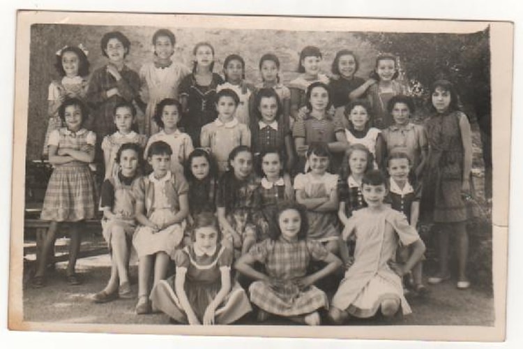 1954 - Classe du CE2 prise en 1954 - Ecole primaire sévigné