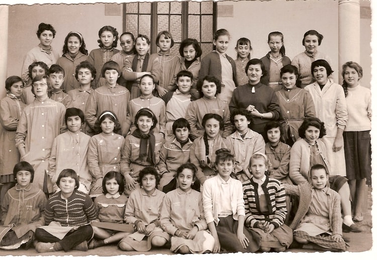 1958 - 6ème M3 - Pierre et marie curie