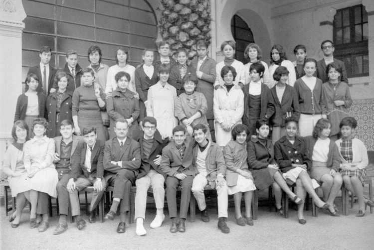 1966 - Classe de 2ème C1 - Pierre et marie curie