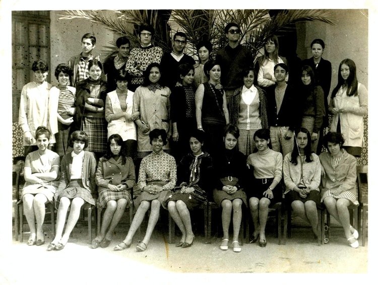 1968 - Classe de PremièreA1 année 1968 - Pierre et marie curie