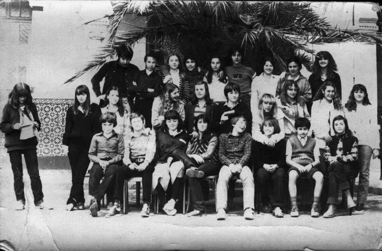 1980 - La 4 ième B - Pierre et marie curie