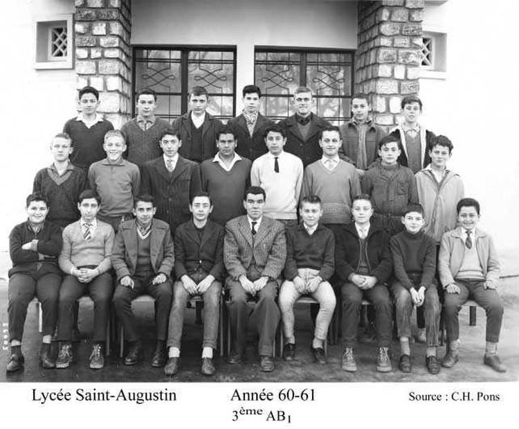 1960 - 3ème AB1 - Lycée st augustin