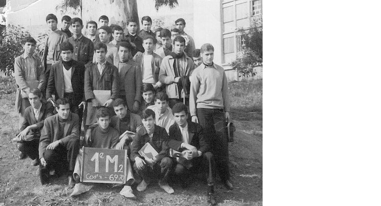 1970 - 1ère M2 - Lycée moubarek el mili