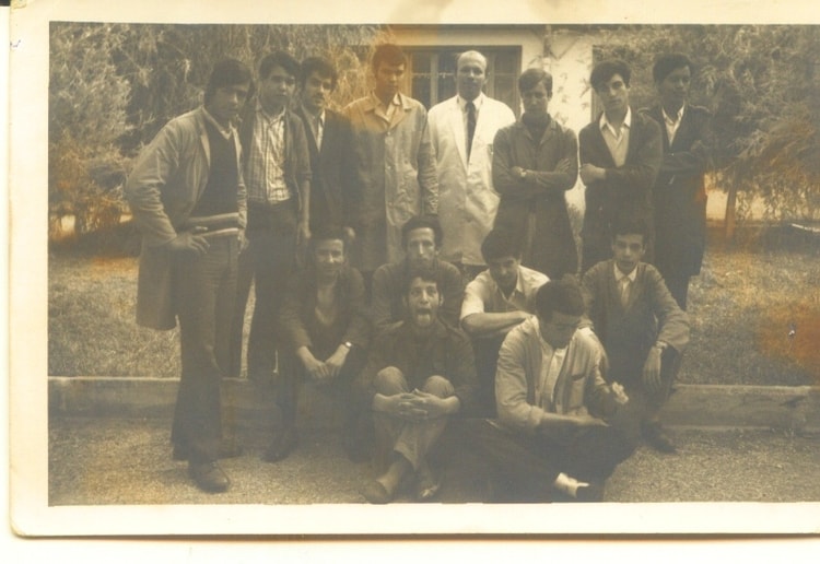 1971 - 1 ère  TE - Lycee technique annaba