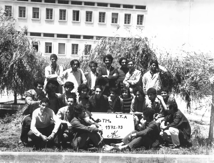 1973 - TERMINALE 72-73 - Lycee technique annaba