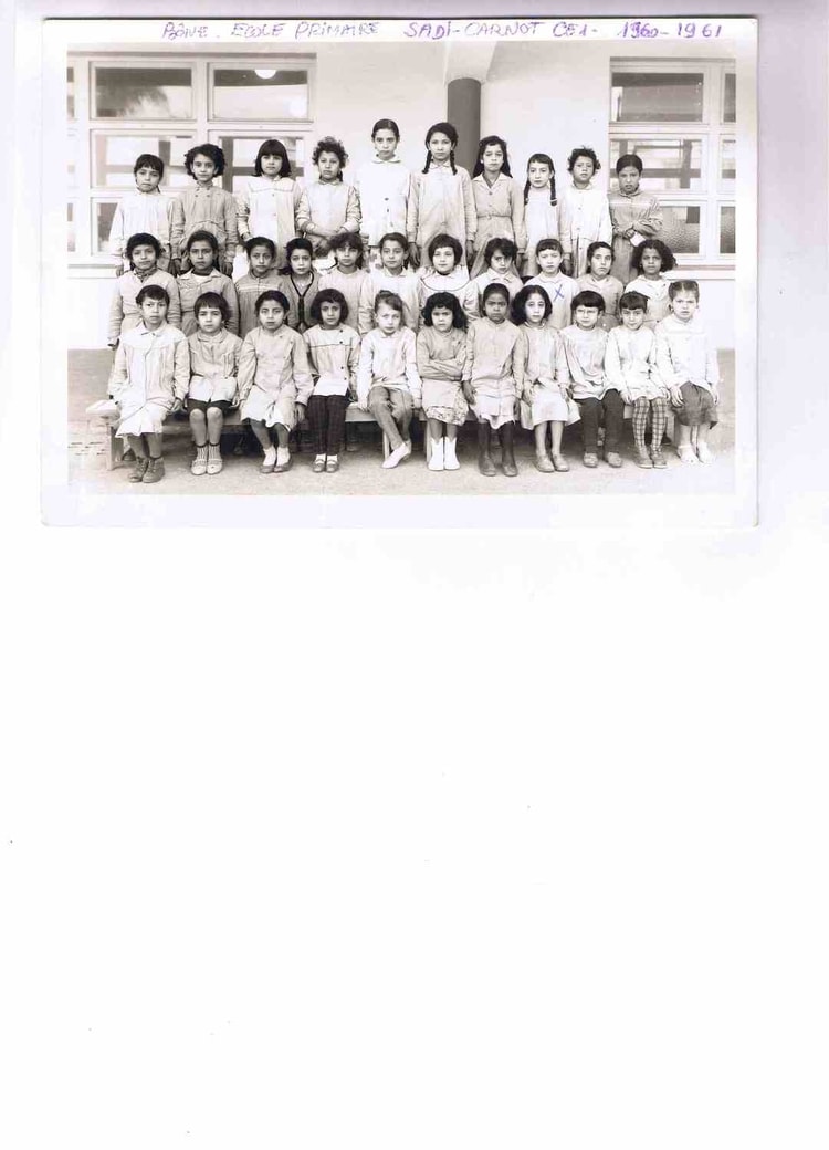 1961 - Ce1 - Ecole sadi carnot