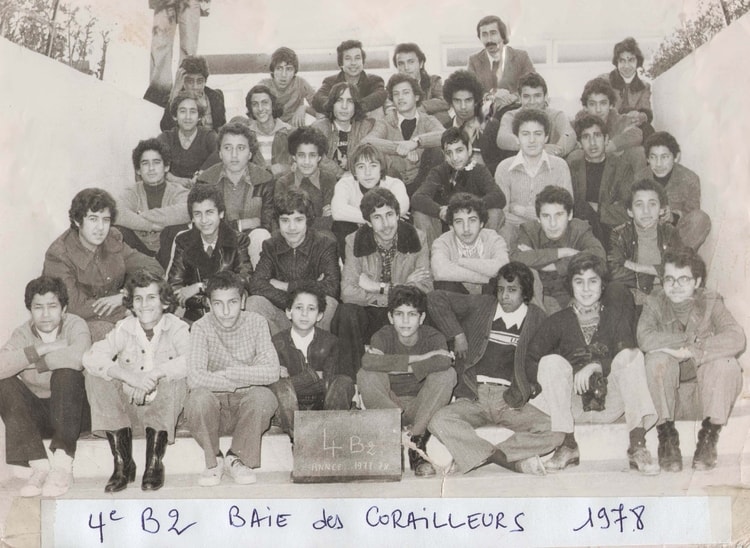 1978 - 4ème B2 - Cem baie des corailleurs