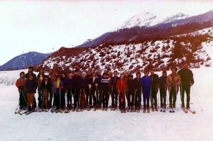 1972 - Classe de Neige Ecole Sevigne - Ecole cite bona