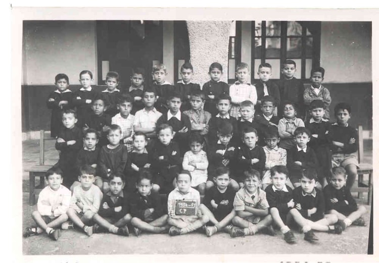 1955 - Cours Préparatoire 1954-55 - Ecole de l orangerie
