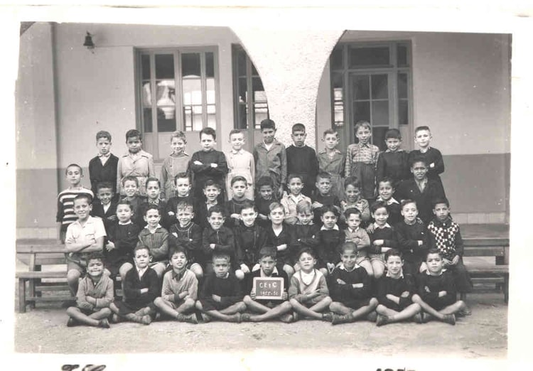 1956 - Cours élémentaire 1 1955-56 - Ecole de l orangerie