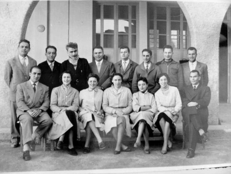 1957 - Les enseignants - Ecole de l orangerie