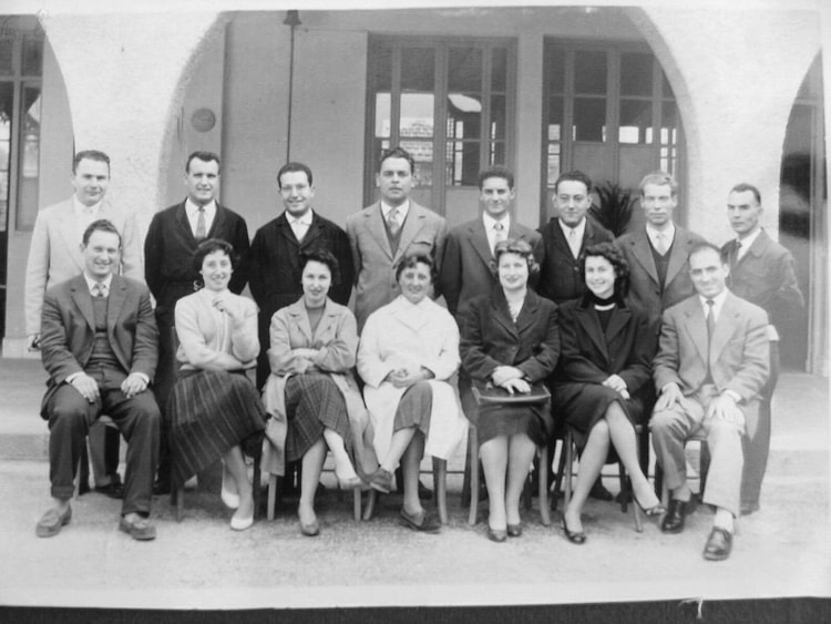 1958 - Les enseignants - Ecole de l orangerie