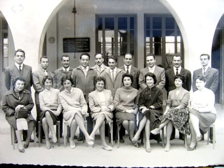 1959 - Les enseignants - Ecole de l orangerie
