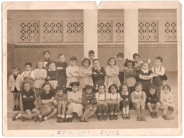 1952 - CP ou CE1 - Ecole du lever de l'aurore