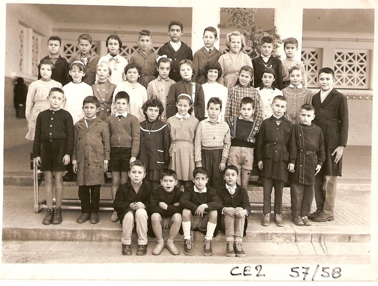 1958 - CE2 - Ecole du lever de l'aurore