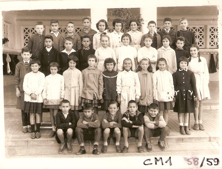1959 - CM1 - Ecole du lever de l'aurore