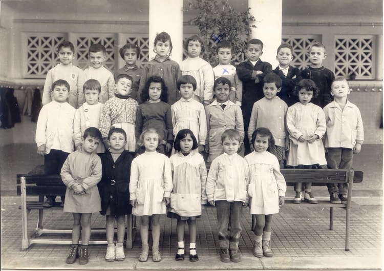 1959 - Cours Préparatoire - Ecole du lever de l'aurore