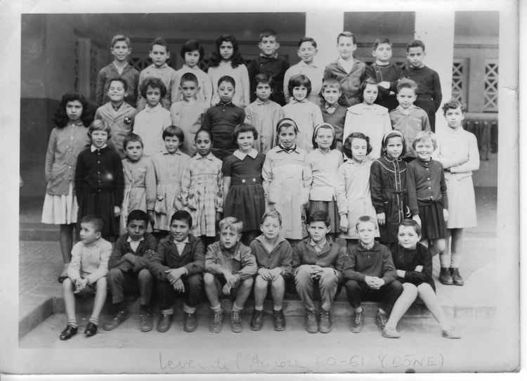 1960 - CM1 Lever de l'Aurore, Bône - Ecole du lever de l'aurore