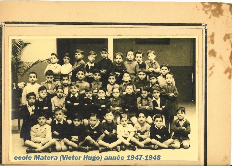 1947 - Victor Hugo année 1947-1948 - Ecole victor hugo ou materra