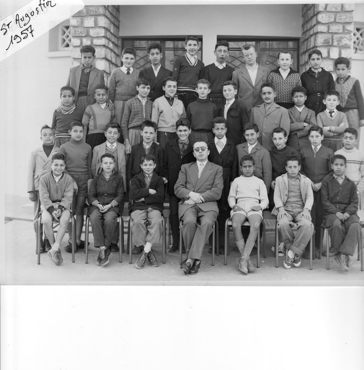 1957 - Lycée St Augustin Bône - Ecole victor hugo ou materra
