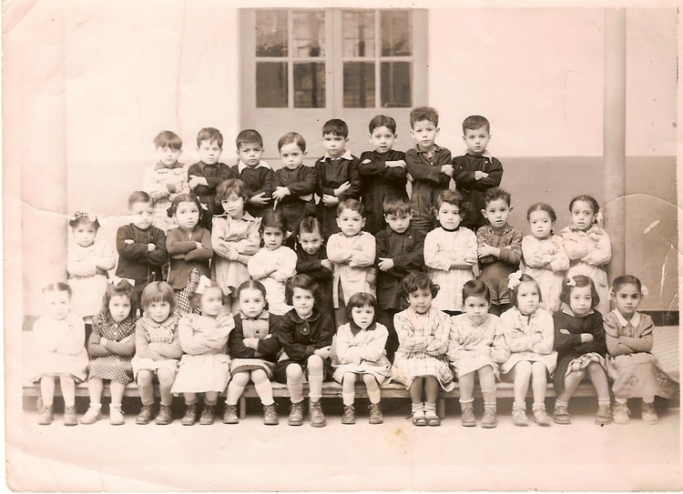 1951 - Classe maternelle de Mme Spiteri - Caraman