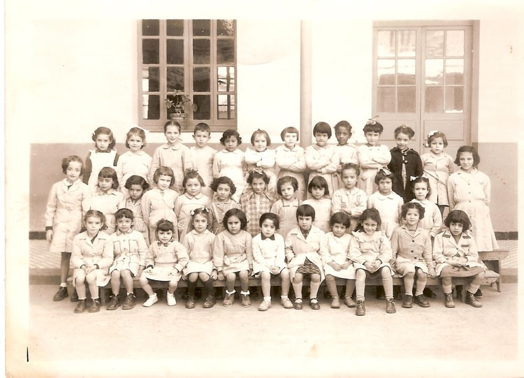 1952 - CP institutrire Mme Salerno - Caraman