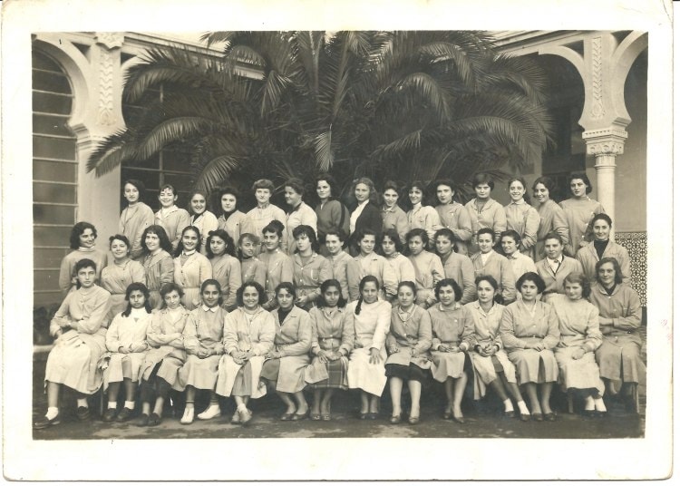 1957 - Classe 3ème Moderne - Lycée mercier