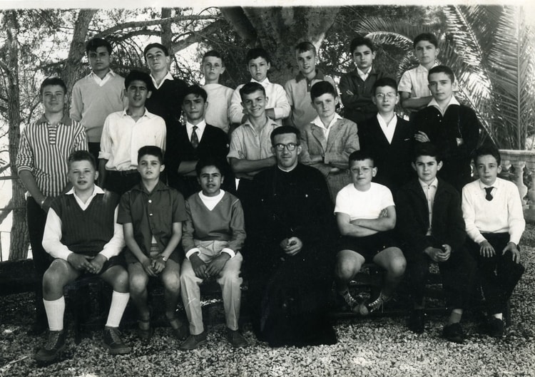 1960 - Classe de 3éme année 60/61 - Alzon