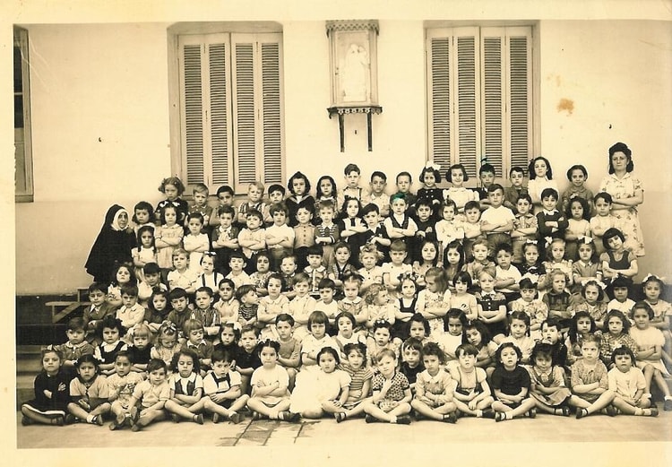 1945 - Année 1945-1946 - Doctrine chretienne pensionnat n-d du sacré coeur