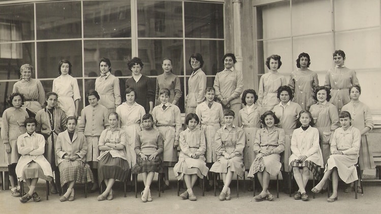 1956 - 4 ème B2 M2 - Lycée laveran