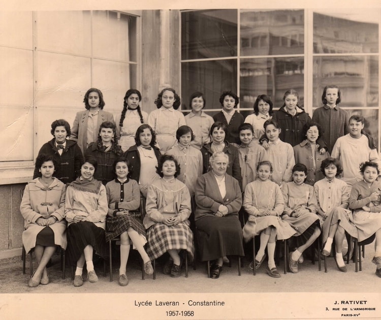 1958 - 5ème- Lycée Laveran-1958 - Lycée laveran