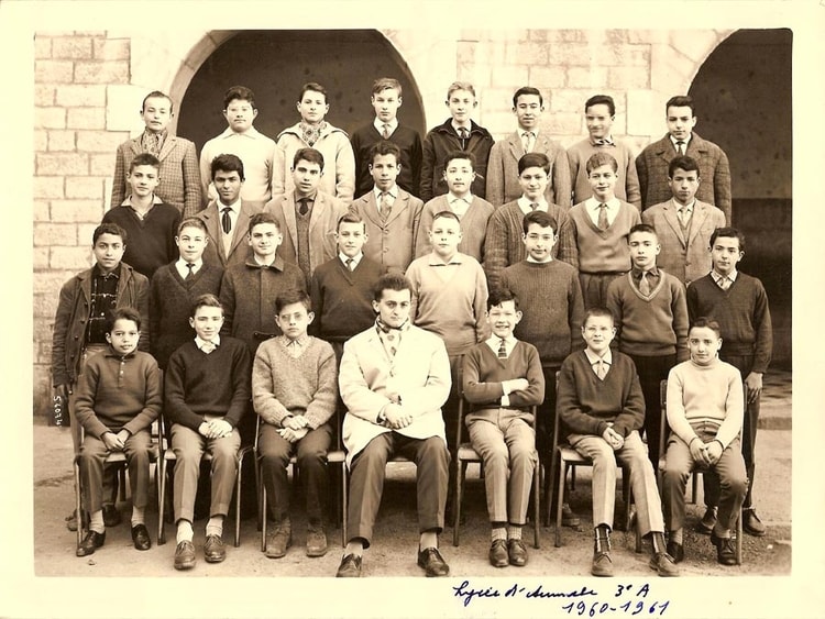 1961 - 3e A - Lycée d'aumale