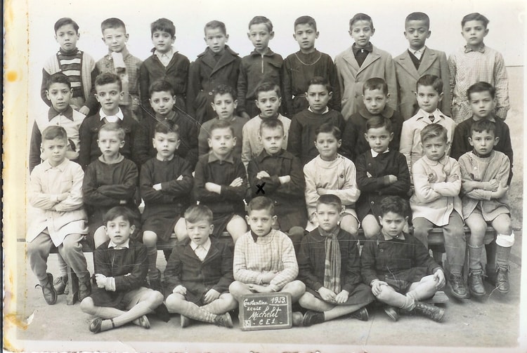 1953 - Ecole Michelet CE1 en 1953 - école michelet