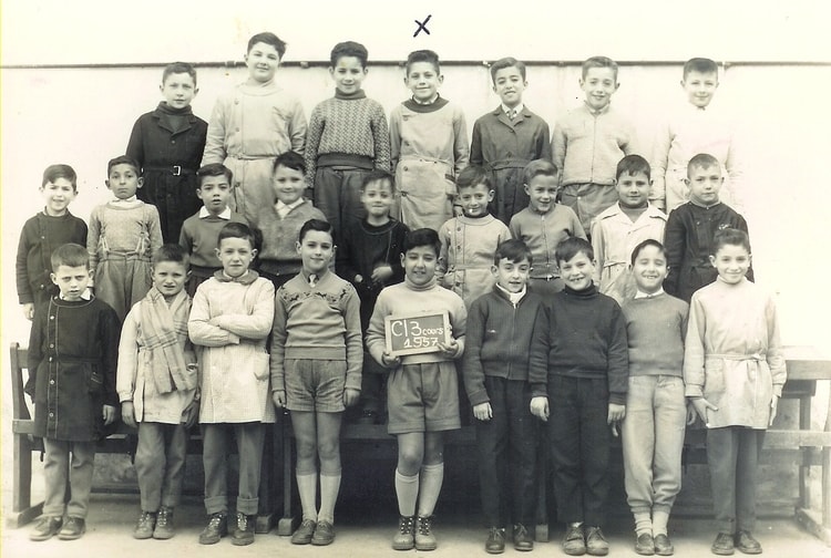 1957 - Ecole Michelet Classe 3 Cours 1957 - école michelet