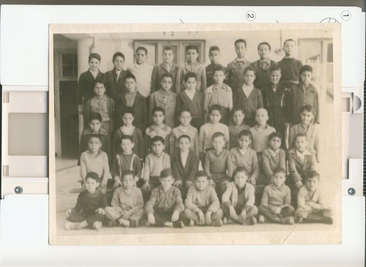 1960 - Classe premiere annee elementaire - école michelet