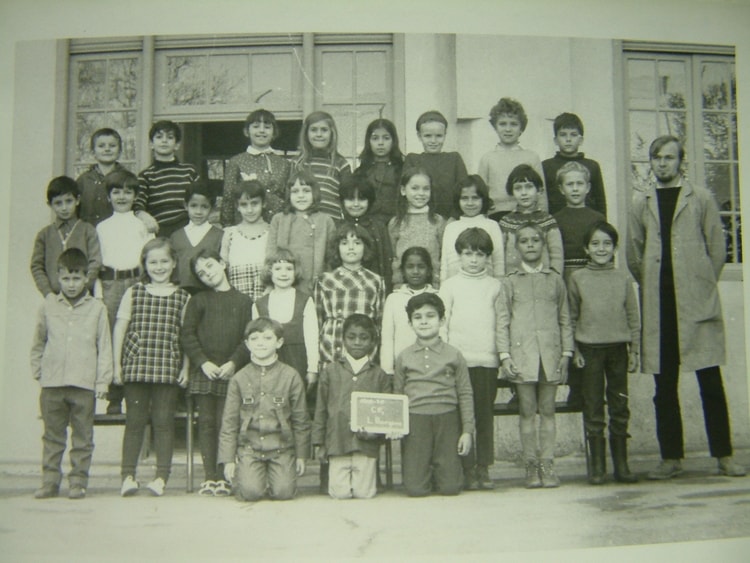 1969 - Classe de CE1 année 1969- 70 - Ecole leon bourgeois