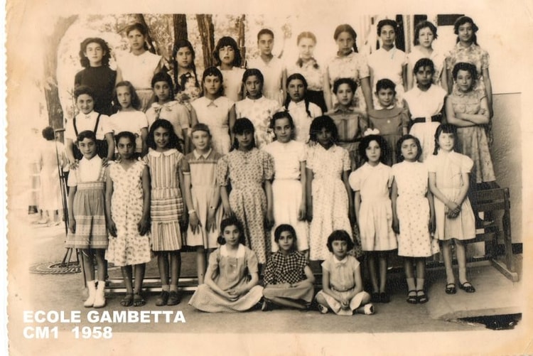 1958 - Cm1 - Ecole gambetta ( st jean )