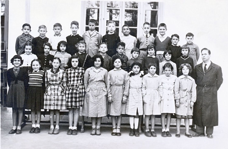 1956 - Coyurs Moyen 1eme année 1955-1956 - Jean jaures