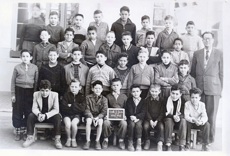 1957 - Cours moyen 2eme année 1956-1957 - Jean jaures