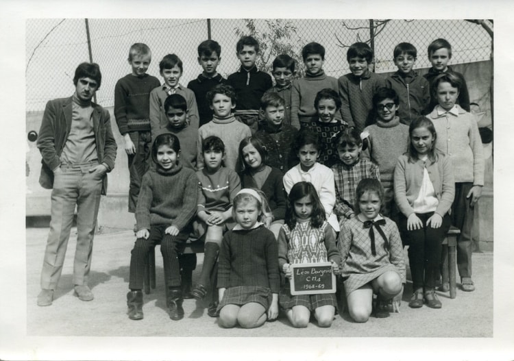 1969 - CM1 - Ecole leon bourjeois