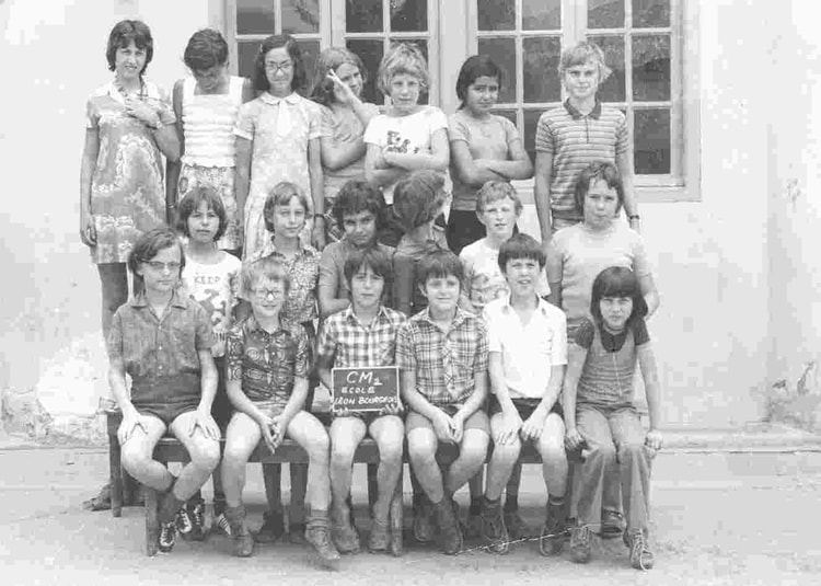 1974 - CM2 - Ecole leon bourjeois