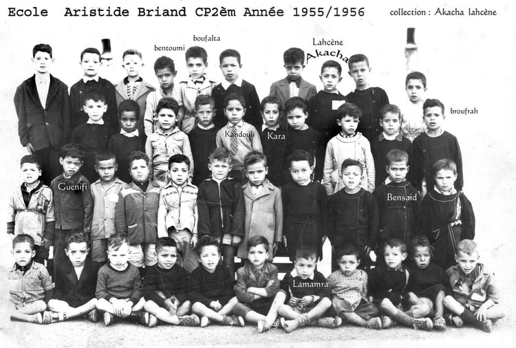 1956 - CP 2ème année - Ecole aristide briand