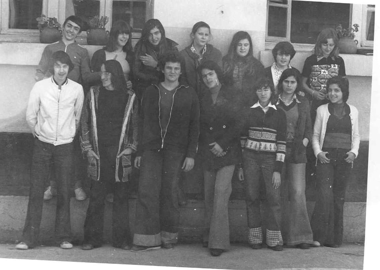 1976 - Classe de 3ème - Lycée victor hugo